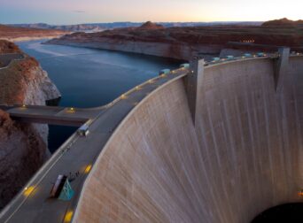 Glen Canyon Dam, Lake Powell, Arizona, United States of America