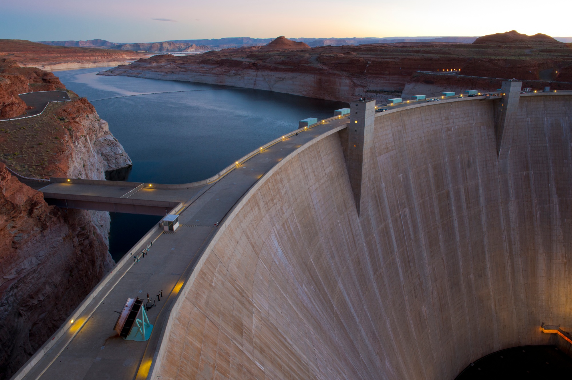 Glen Canyon Dam, Lake Powell, Arizona, United States of America