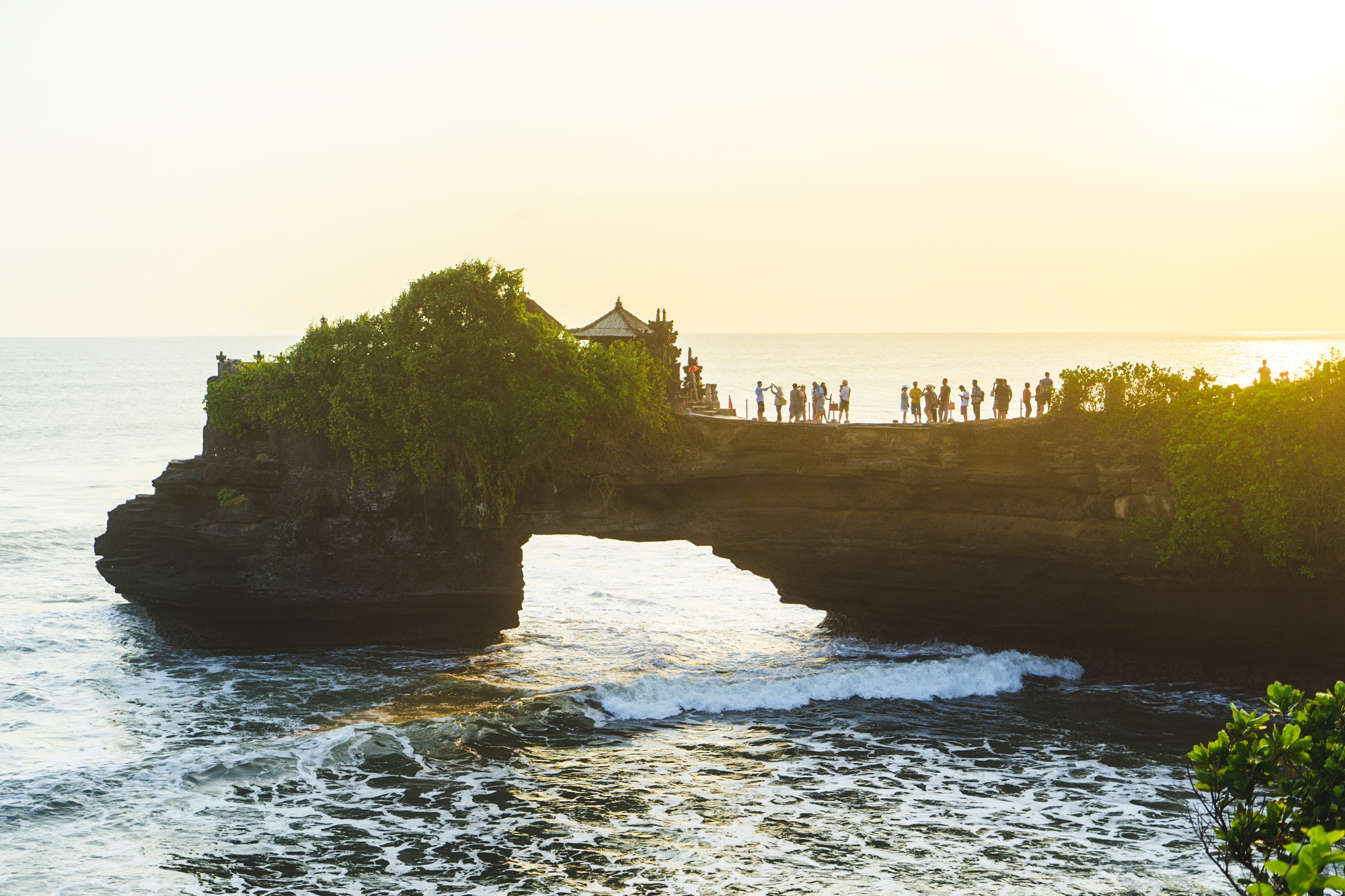 Tanah Lot in Bali, Indonesia