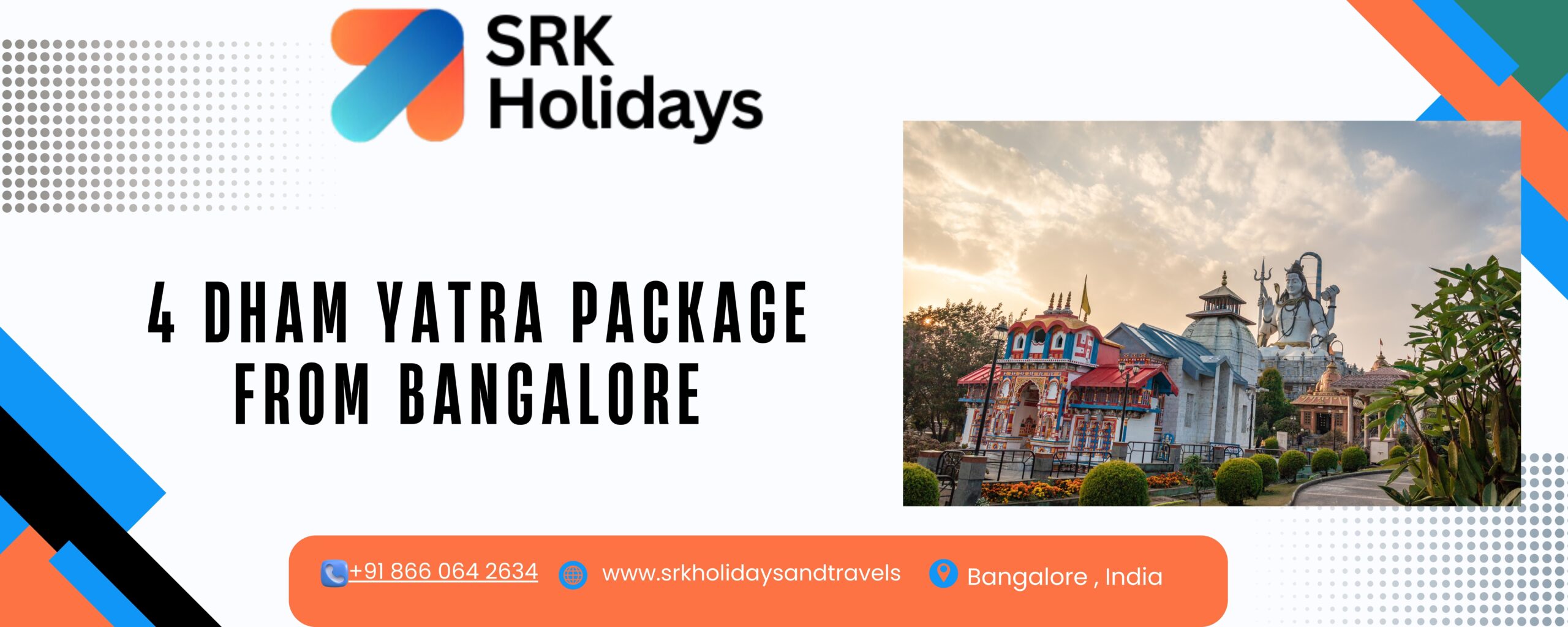 4 Dham Yatra Package from Bangalore