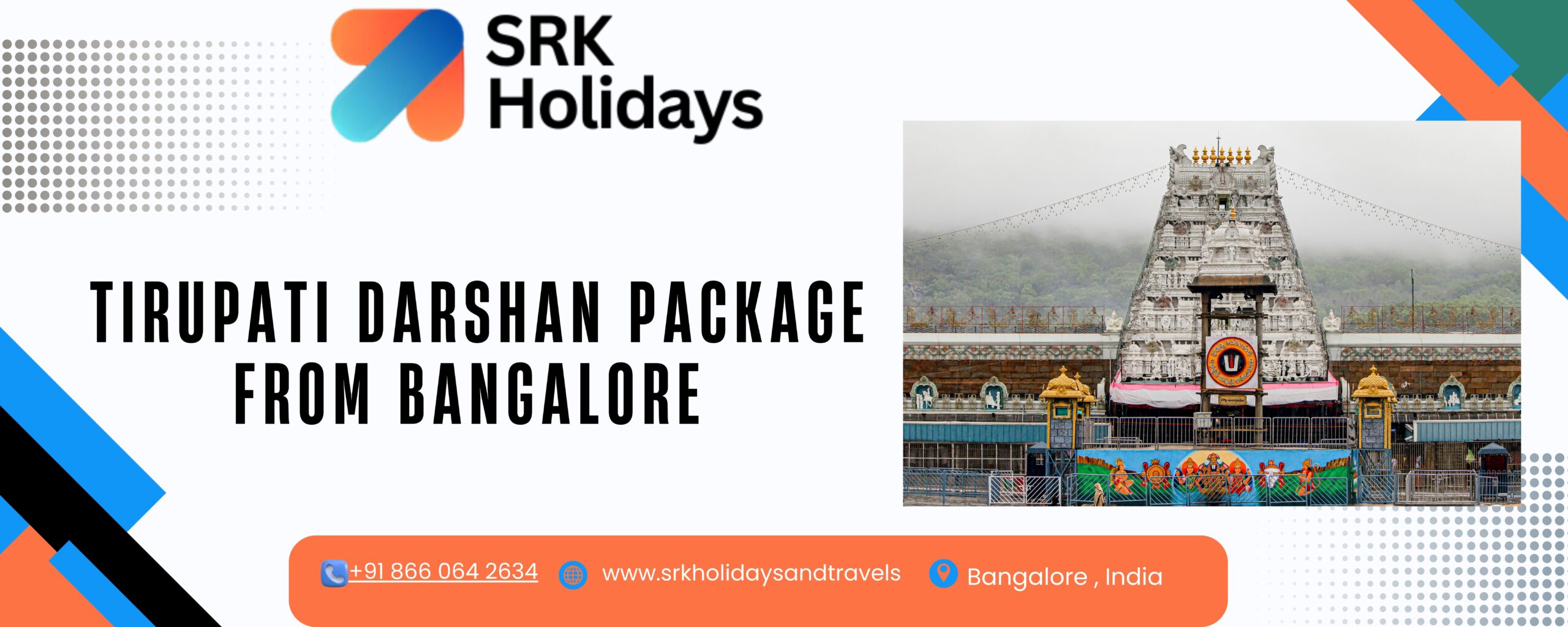 Tirupati Darshan Package from Bangalore